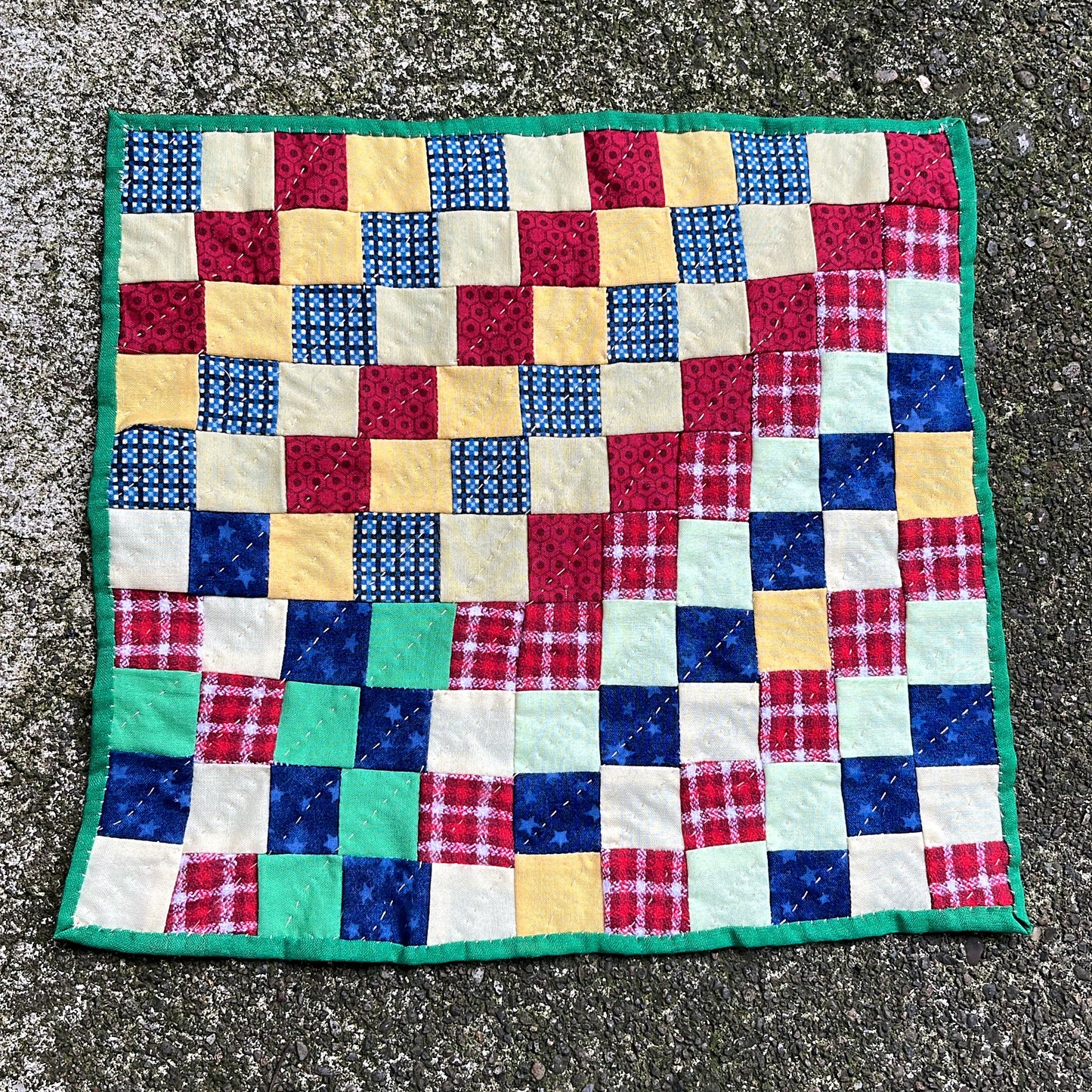 Americana - mini quilt