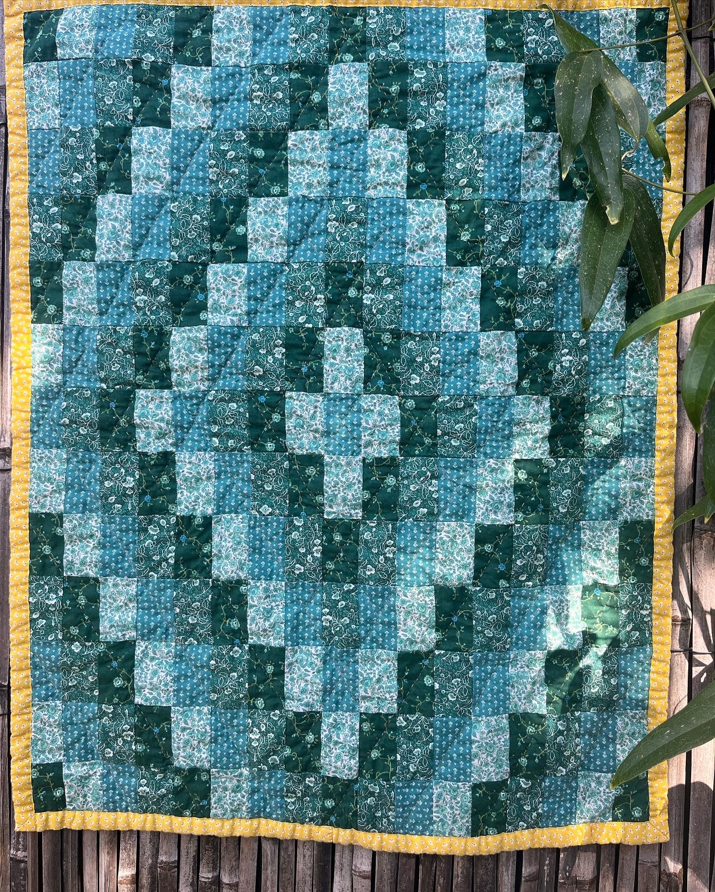 prairies sun 2 - mini quilt