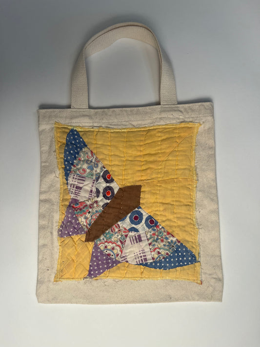 Quilt block tote