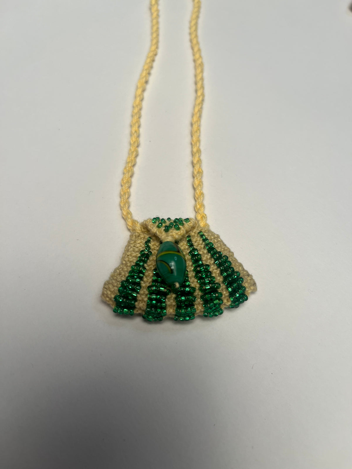 Beaded amulet bags