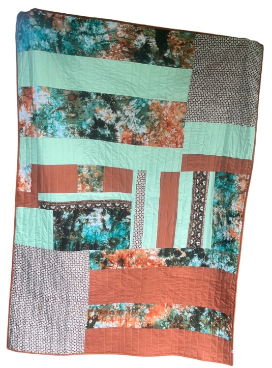 ZINE Improv tiny quilt